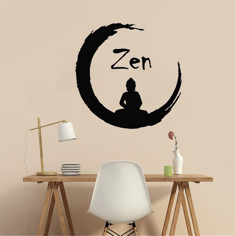 Home Gym Interior Design - Buddhist Meditation Buddha Yoga Zen Round
