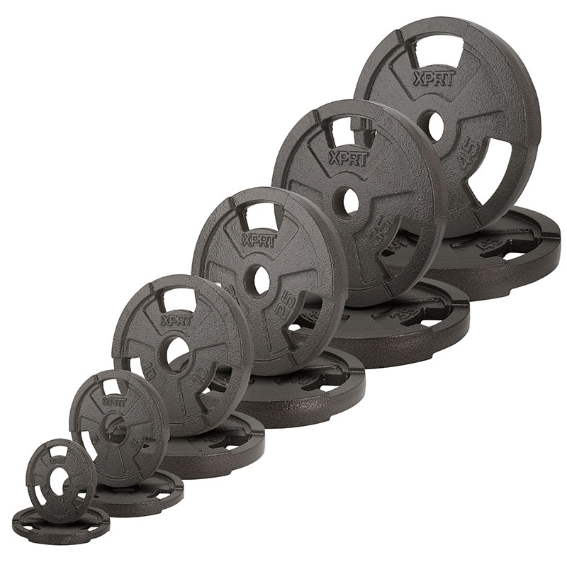 Home Gym Set - Professional 300LB Cast Iron Barbell Home