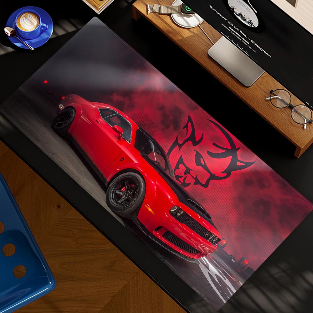 Home Gym Xxl - D-DodgeS Car Cool Mouse Pad XXL