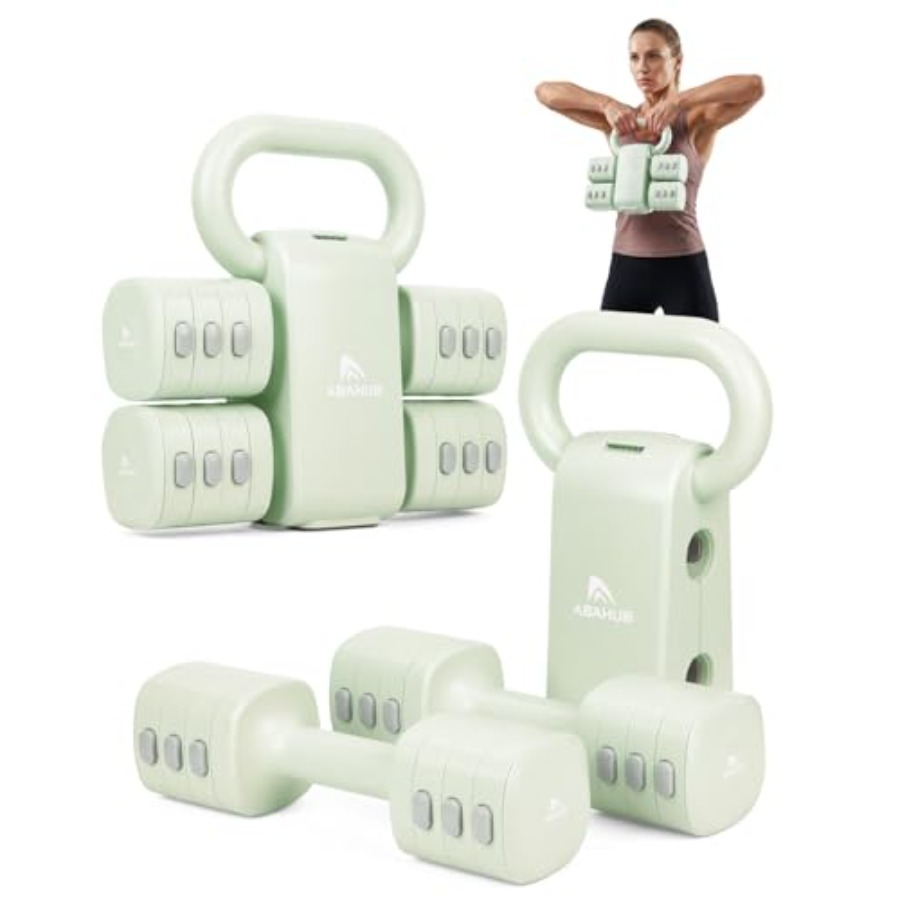 Home Gym Set - Home gym dumbbell set: 4-in-1 adjustable