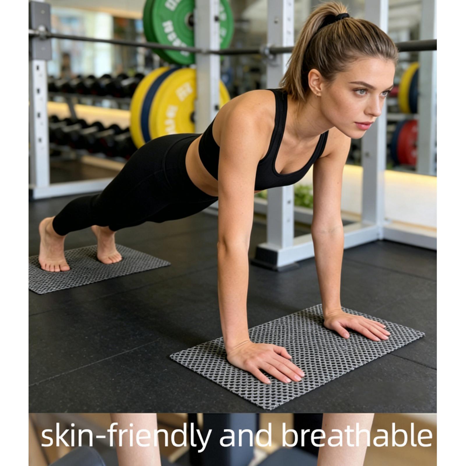 Home Gym Set - 2Pcs/Set Pilates Nonslip Mat Stable PVC