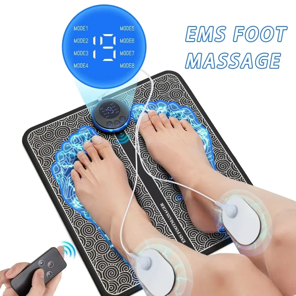 Home Gym Hack - Electric Foot Massager Pad Muscle Massage