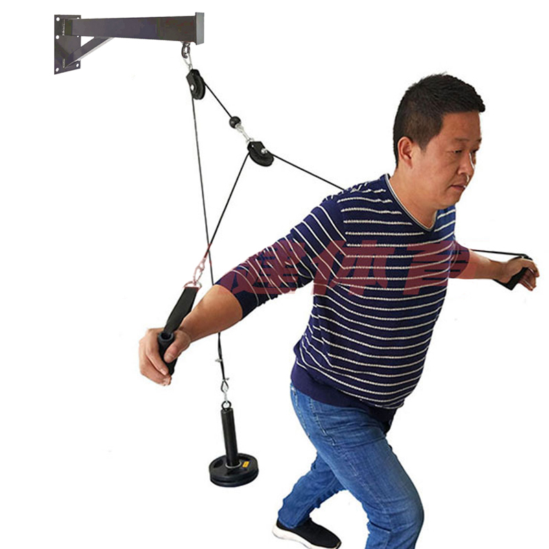 Gym Wall Mounted Fitness DIY P - Home Gym Cable Pulley System 评论和价格