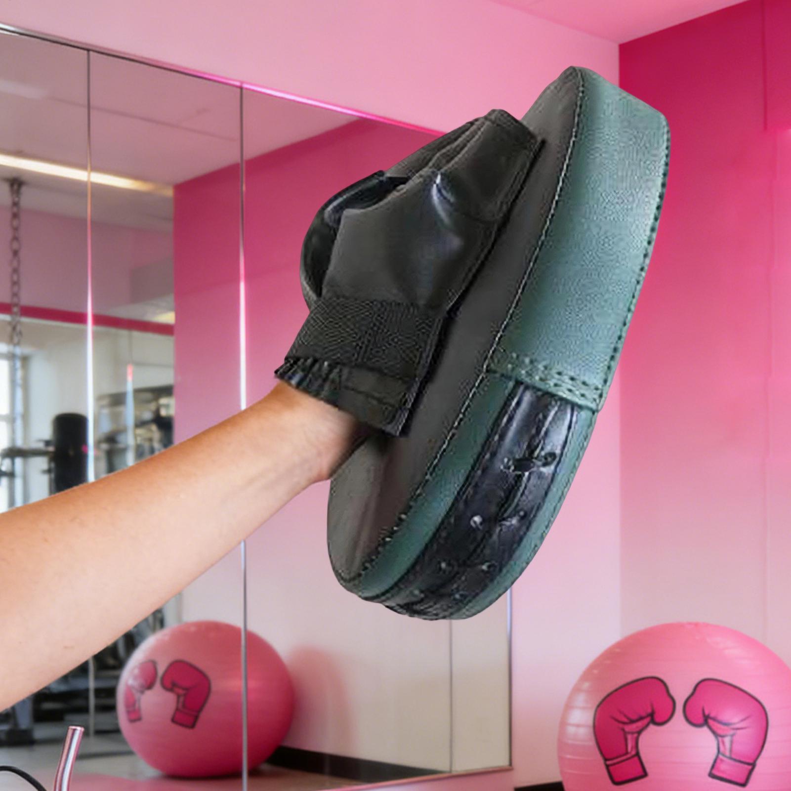 Boxing Pads Training PU Leathe - Home Gym For Small Spaces 评论和价格