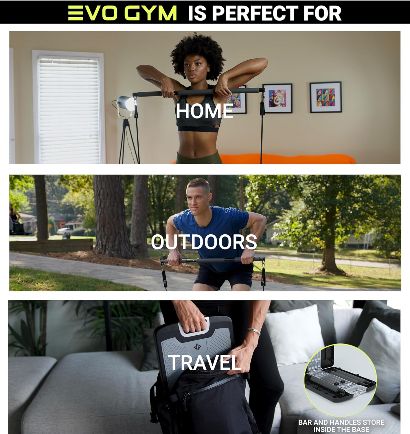 All-in-One Portable Home Gym:  - Home Gym Set 评论和价格