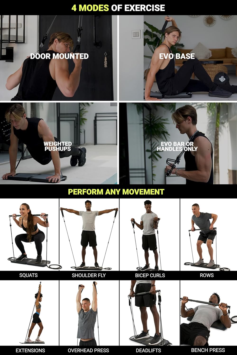 All-in-One Portable Home Gym:  - Home Gym Set 评论和价格