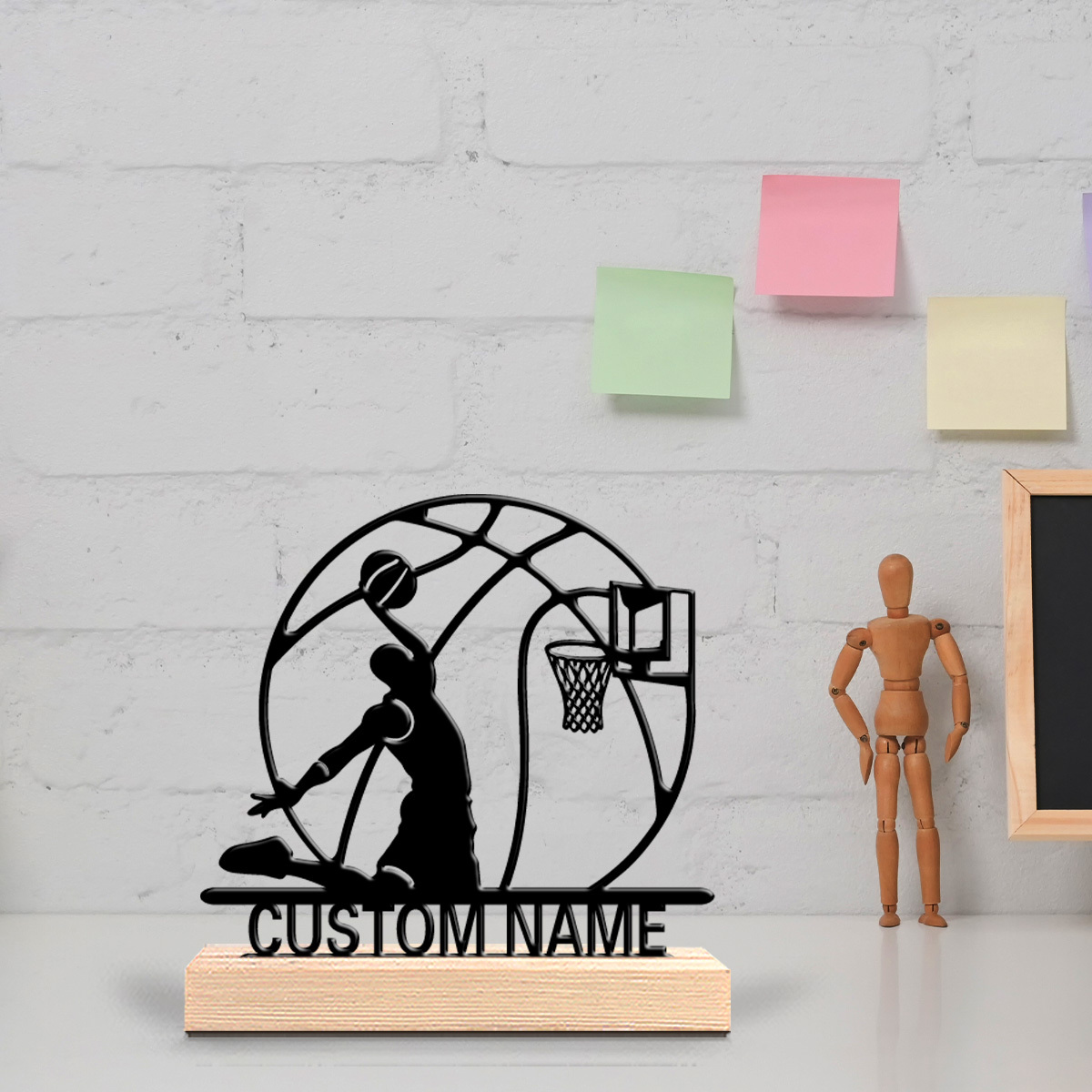 Personalized Basketball Player - Home Gym Names 评论和价格