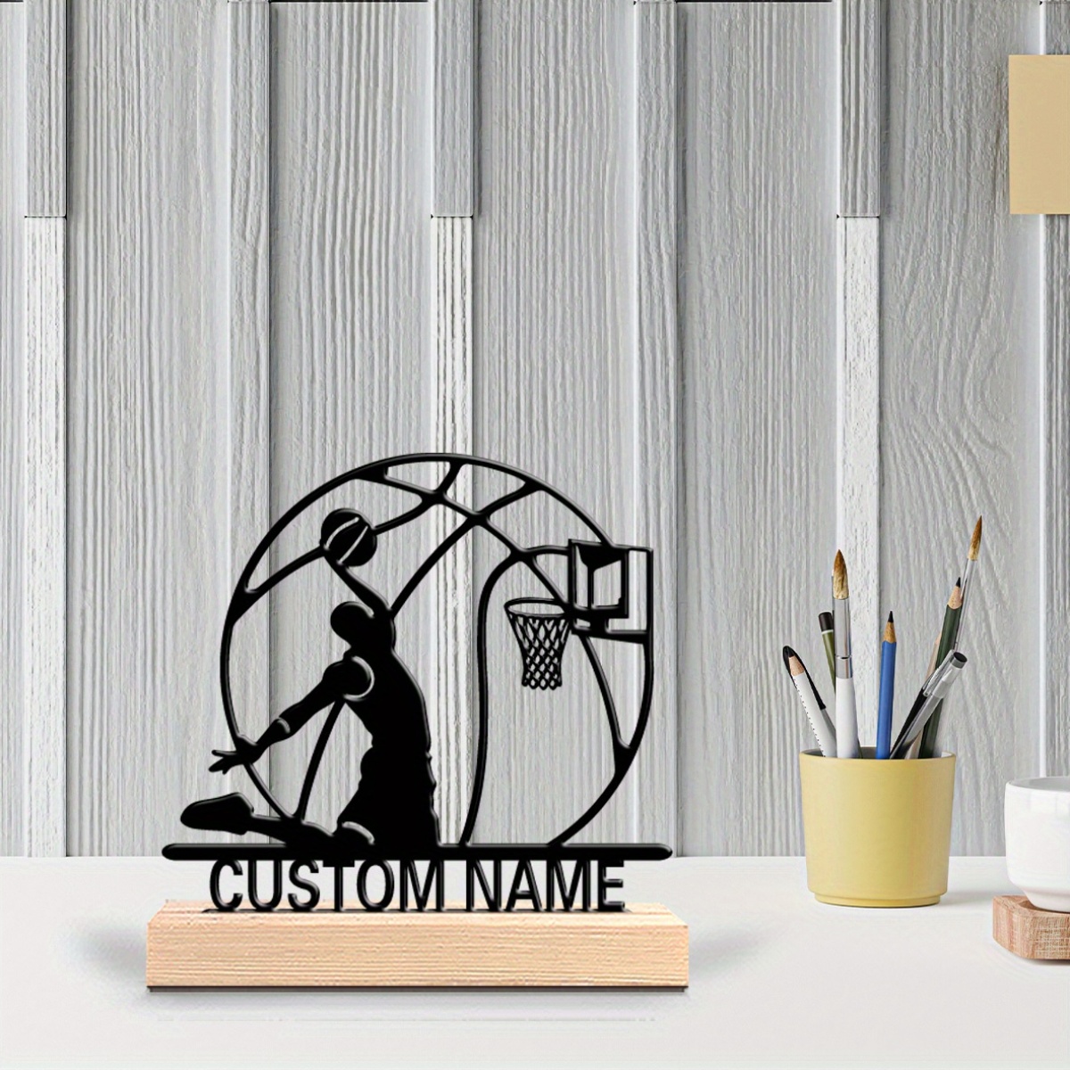 Personalized Basketball Player - Home Gym Names 评论和价格