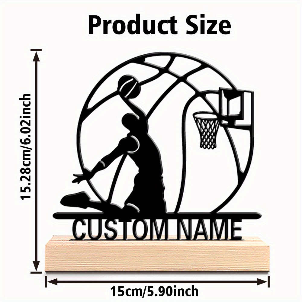 Personalized Basketball Player - Home Gym Names 评论和价格