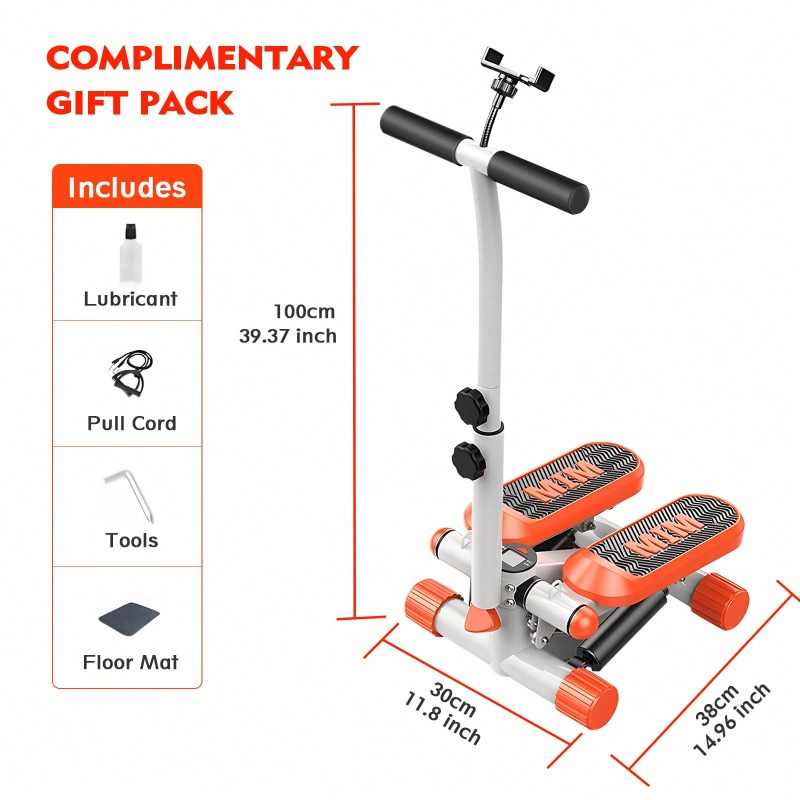 Mini Stair Stepper With Resist - Home Gym Leg Machine 评论和价格