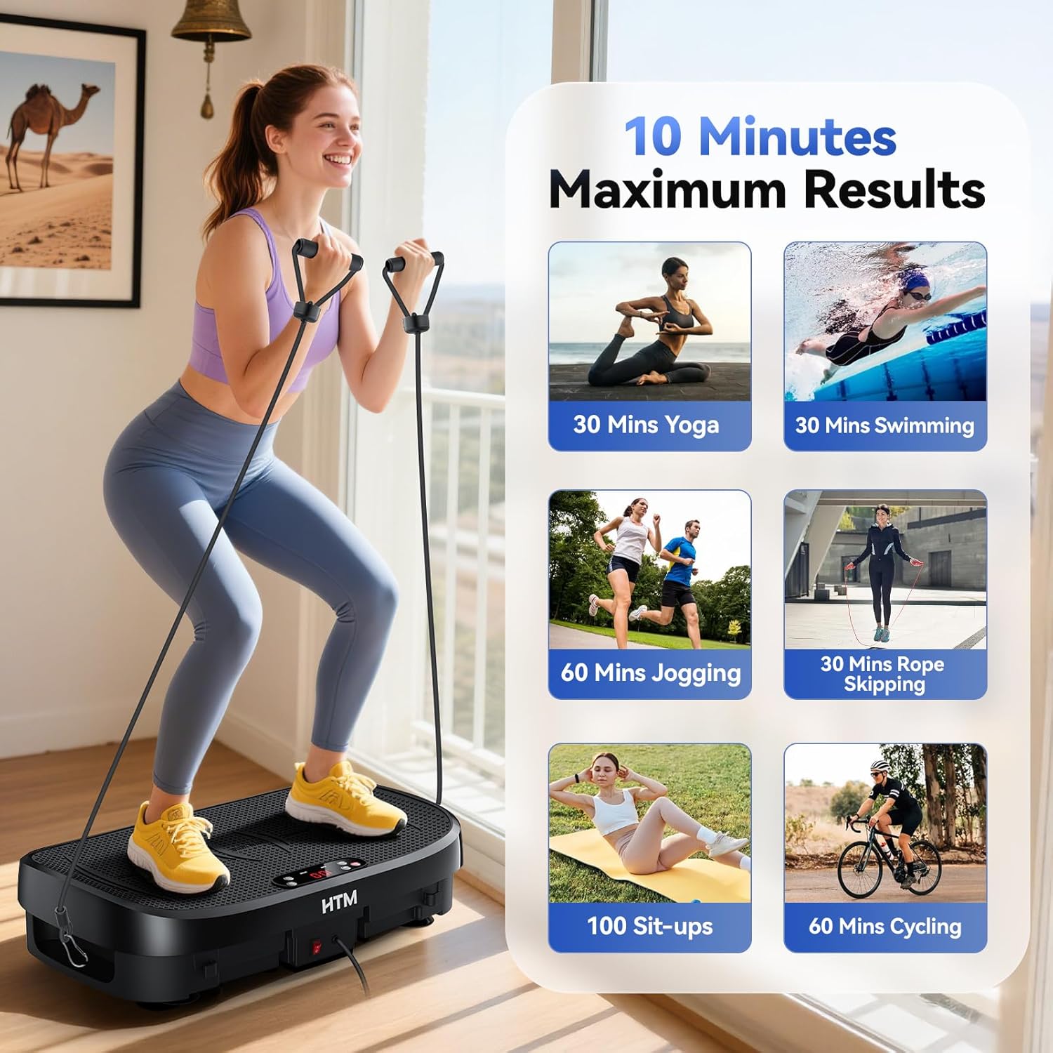Vibration Plate Fat Burning Fi - Home Gym Online 评论和价格