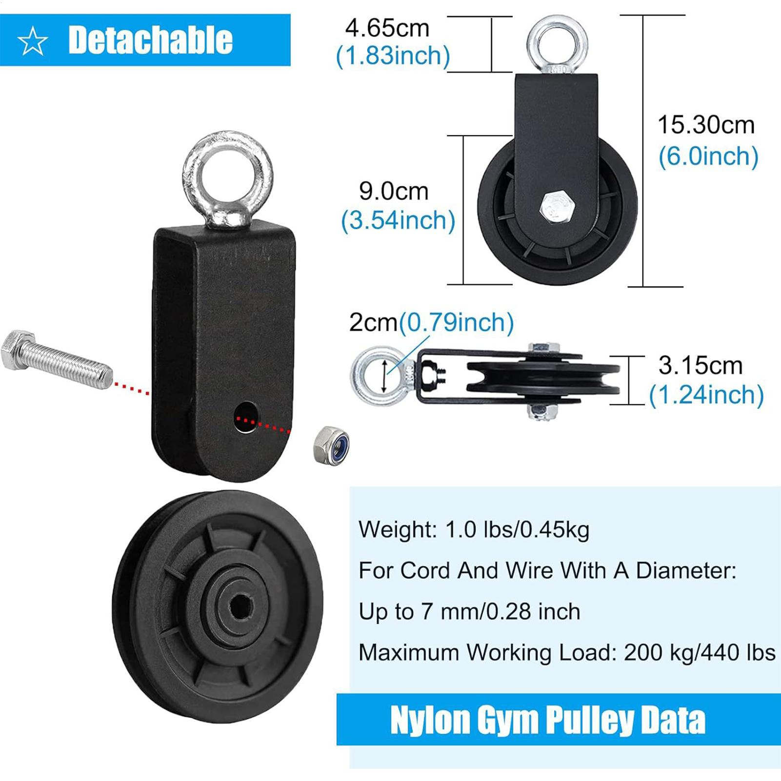 Gym Pulley Wheel Heavy Duty St - Home Gym Cable Pulley System 评论和价格