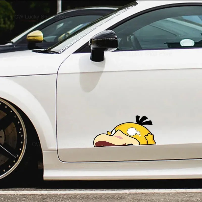 Pokemon Psyduck Car Sticker An - Weight Plate Bumper 评论和价格