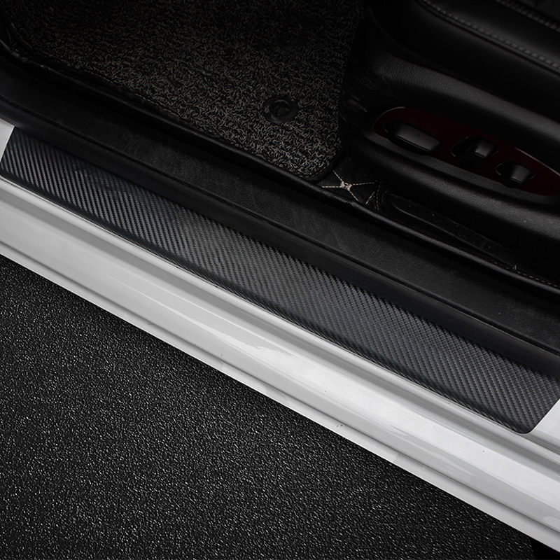 1/4/5/9 Pcs Car Door Carbon Fi - Weight Plate Bumper 评论和价格