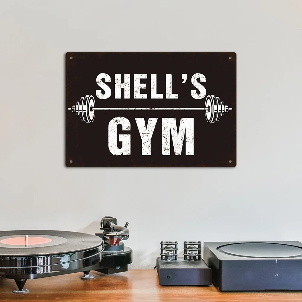 Custom Shell Fitness Gym Barbe - Home Gym Interior Design 评论和价格