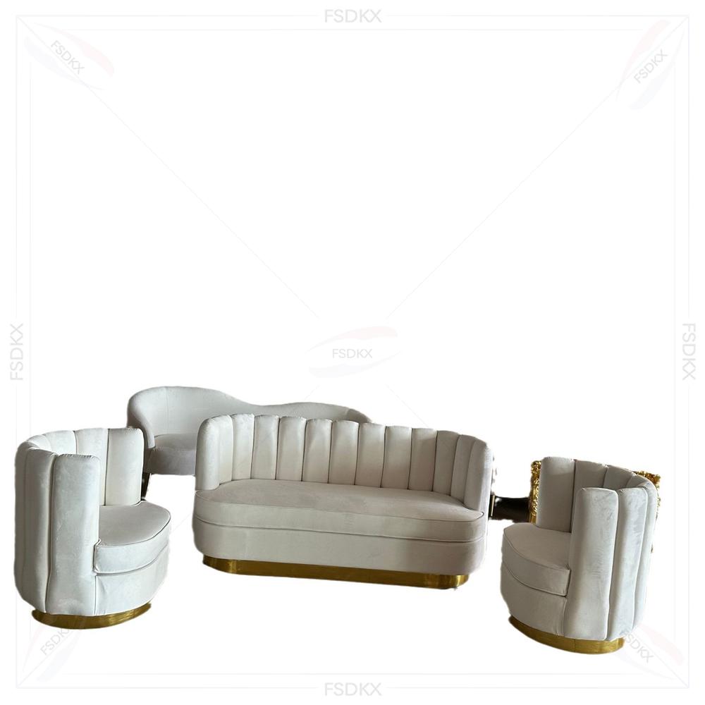 Elegant Luxury Modular Velvet  - Home Gym Gold 评论和价格