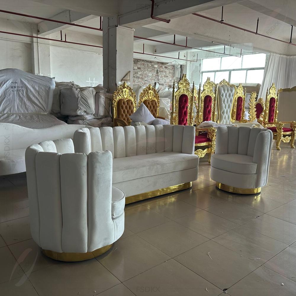 Elegant Luxury Modular Velvet  - Home Gym Gold 评论和价格