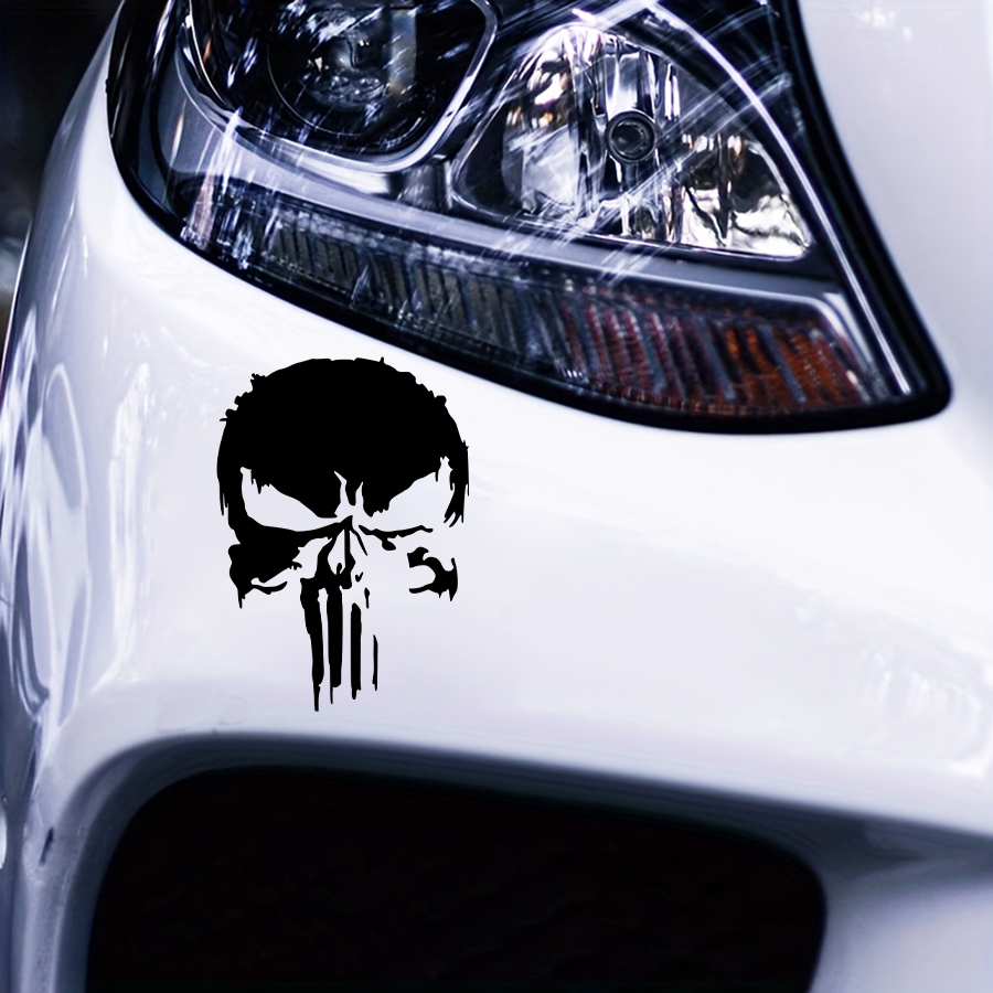 Punisher Skull Vinyl Decal Car - Weight Plate Bumper 评论和价格