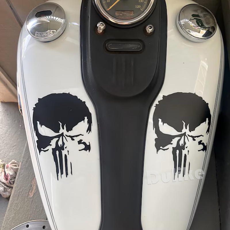 Punisher Skull Vinyl Decal Car - Weight Plate Bumper 评论和价格