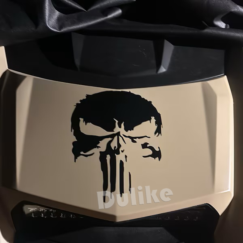 Punisher Skull Vinyl Decal Car - Weight Plate Bumper 评论和价格
