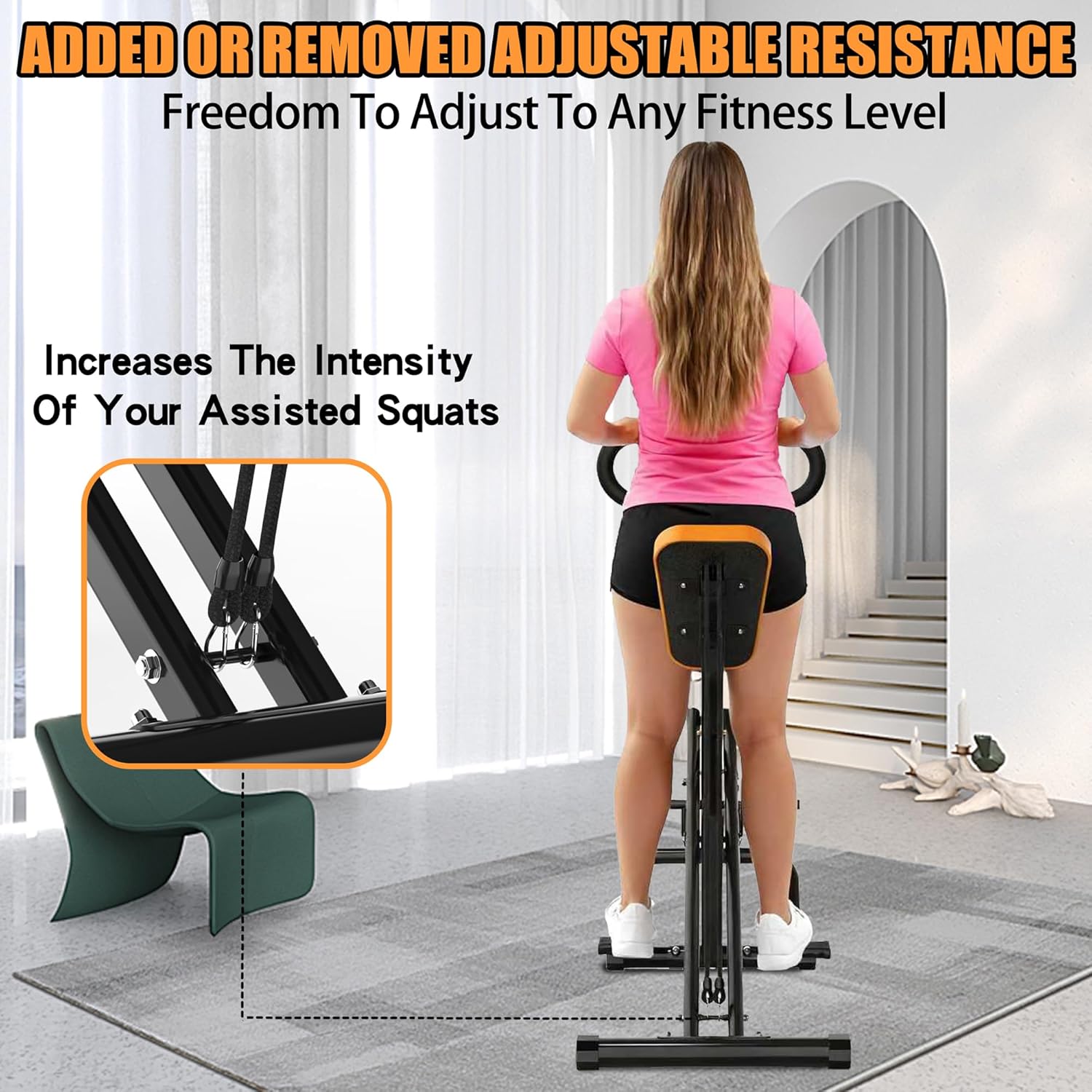Squat Machine For Home, Assist - Home Gym Leg Machine 评论和价格