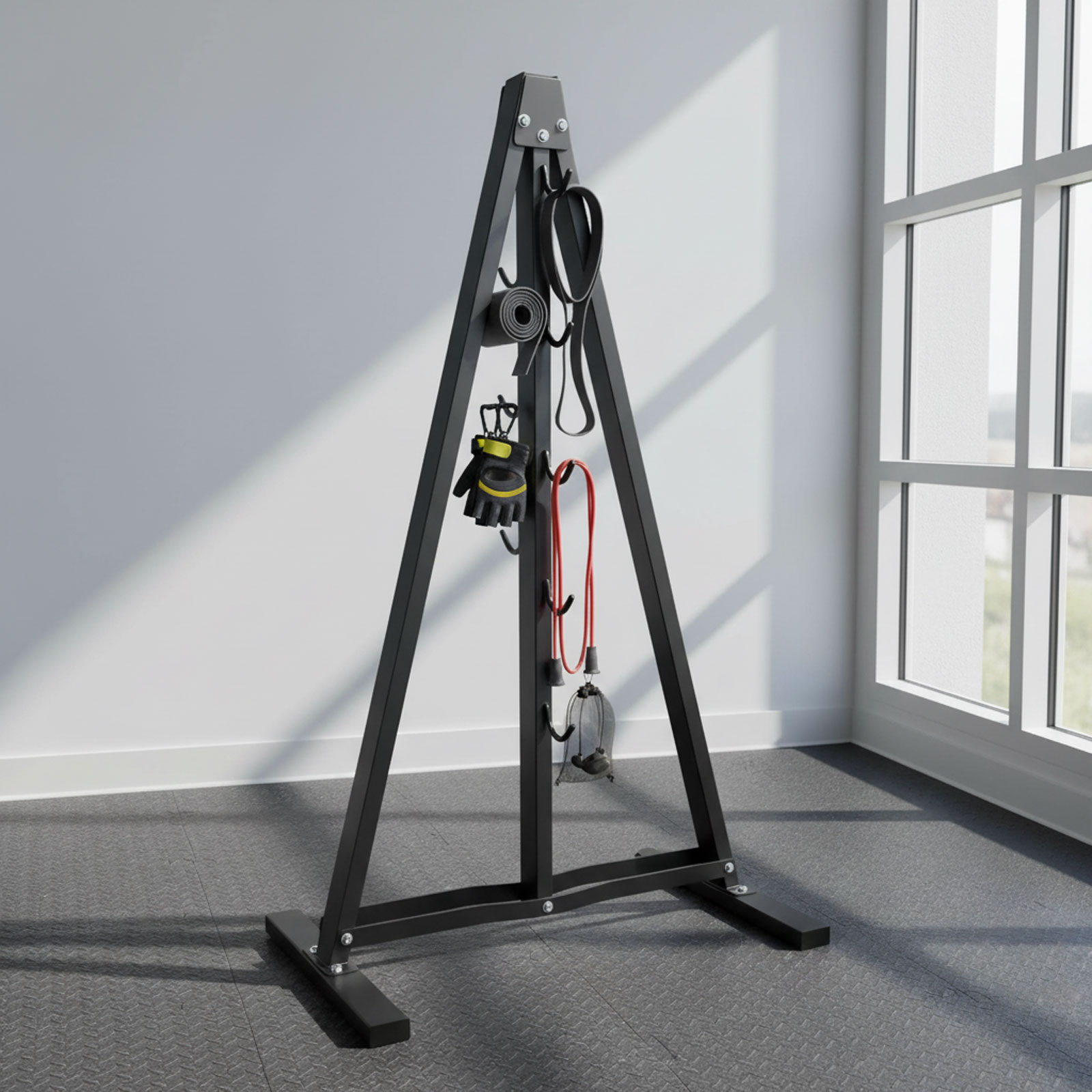 Lat Pull Down Bar Organizer wi - Home Gym Hack 评论和价格