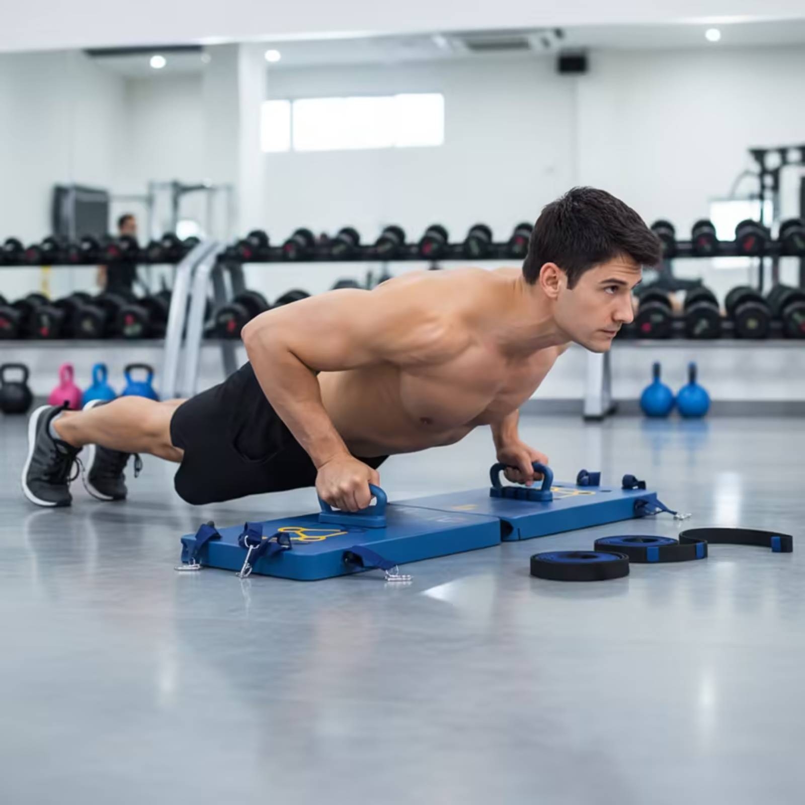 Push up Board with Handles Com - Home Gym For Small Spaces 评论和价格