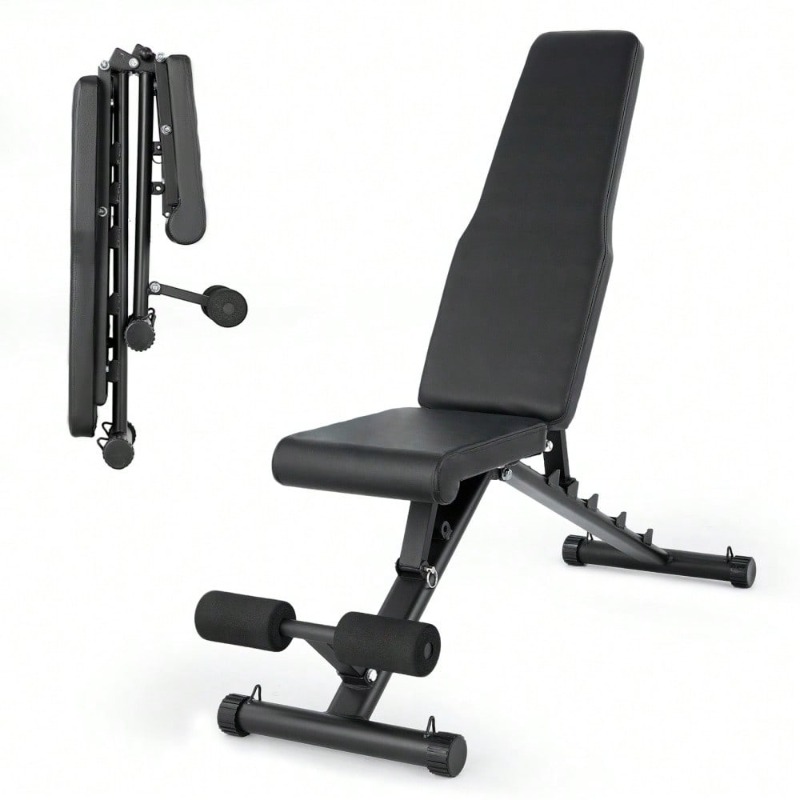 Adjustable Foldable Weight Ben - Home Gym For Small Spaces 评论和价格