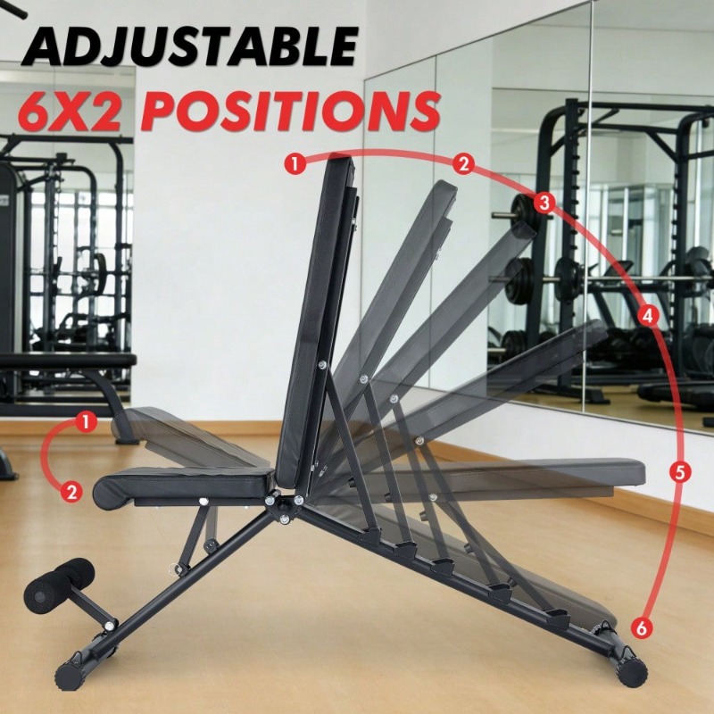 Adjustable Foldable Weight Ben - Home Gym For Small Spaces 评论和价格