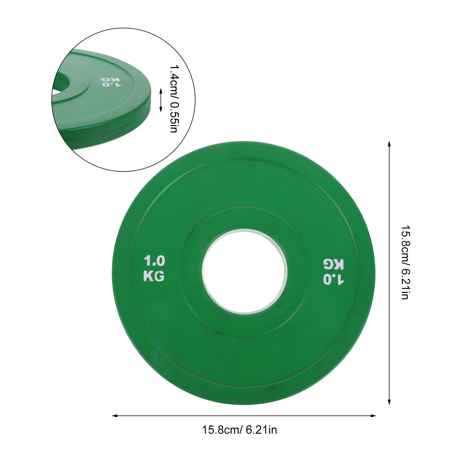 1Kg Rubber Bumper Plates for B - Weight Plate Bumper 评论和价格