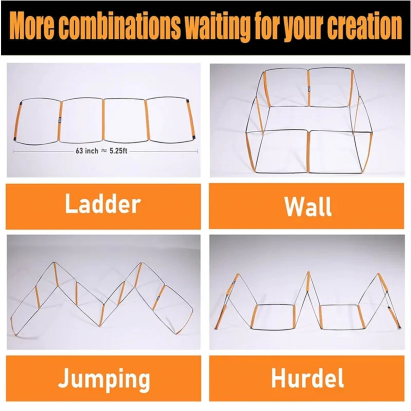 Dual-Purpose Soccer Training J - Agility Ladder Speed 评论和价格
