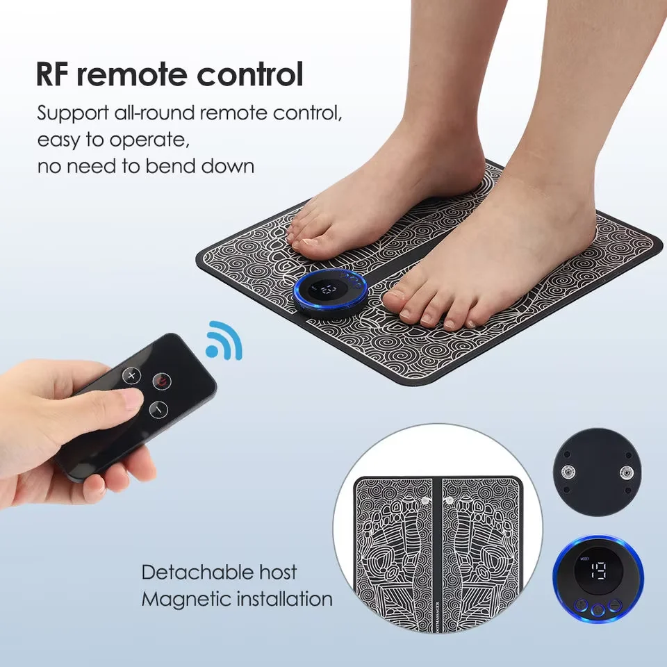 Electric Foot Massager Pad Mus - Home Gym Hack 评论和价格