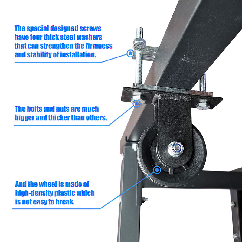 Heavy Duty Pulley System - Adj - Home Gym Cable Pulley System 评论和价格