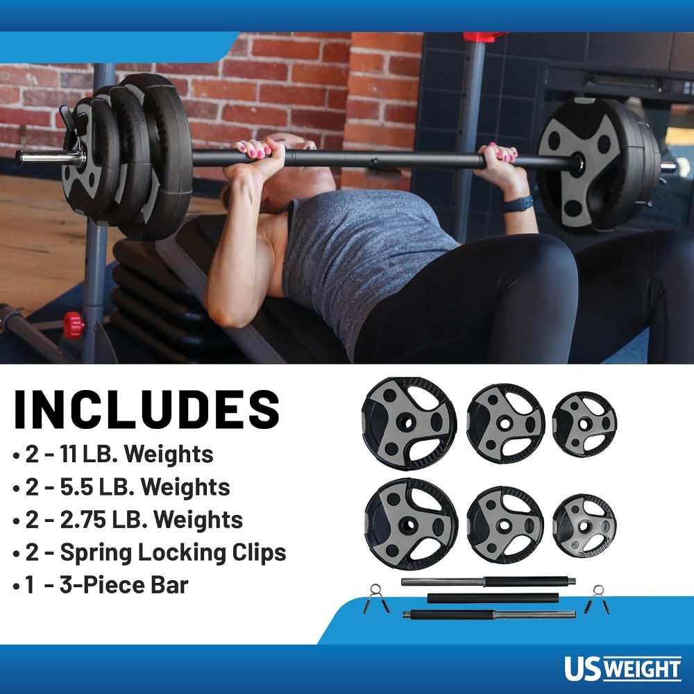 Perfect Barbell Weight Set for - Home Gym Set 评论和价格